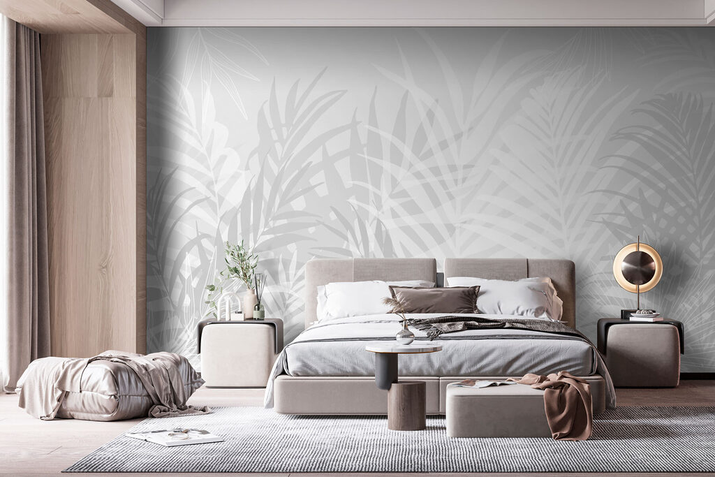 Palmveren als bleke schaduwen — interieur 1