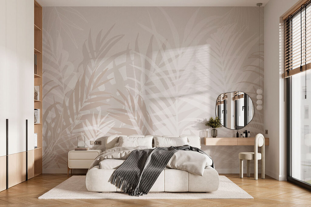 Palmveren als bleke schaduwen — interieur 2