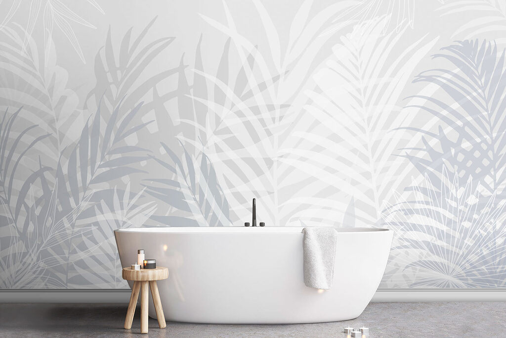 Palmveren als bleke schaduwen — interieur 1