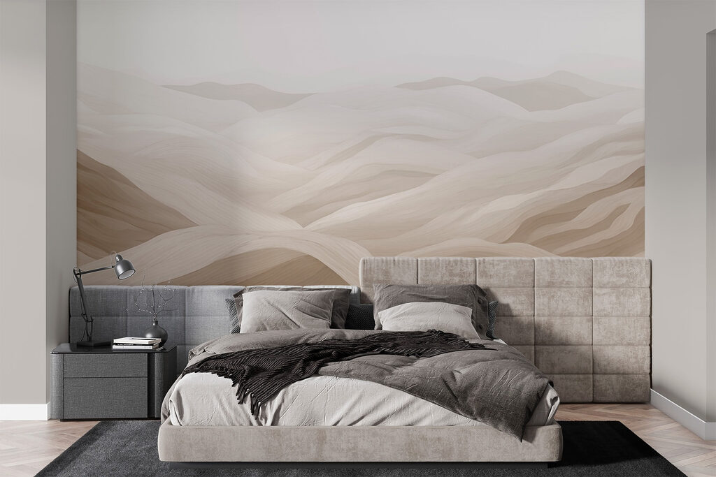 Golvende dalen in penseellagen — interieur 1