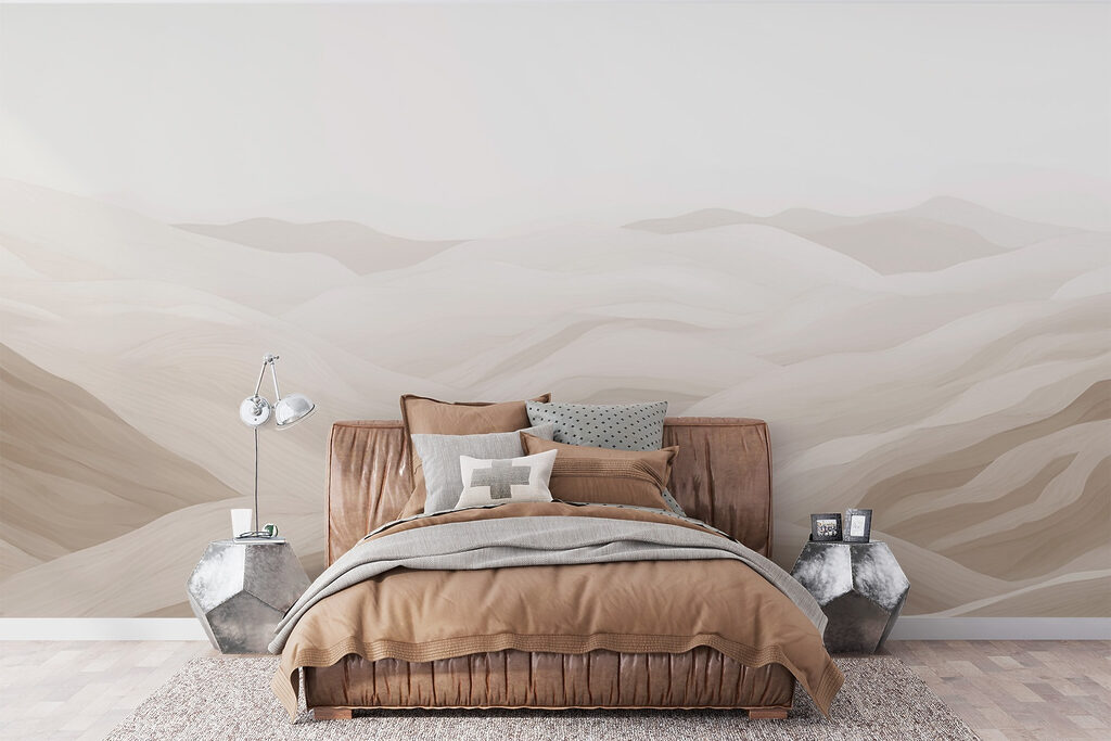Golvende dalen in penseellagen — interieur 2