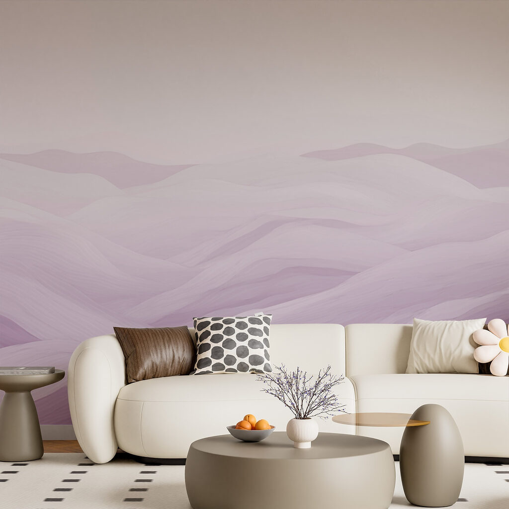 Golvende dalen in penseellagen — interieur 2