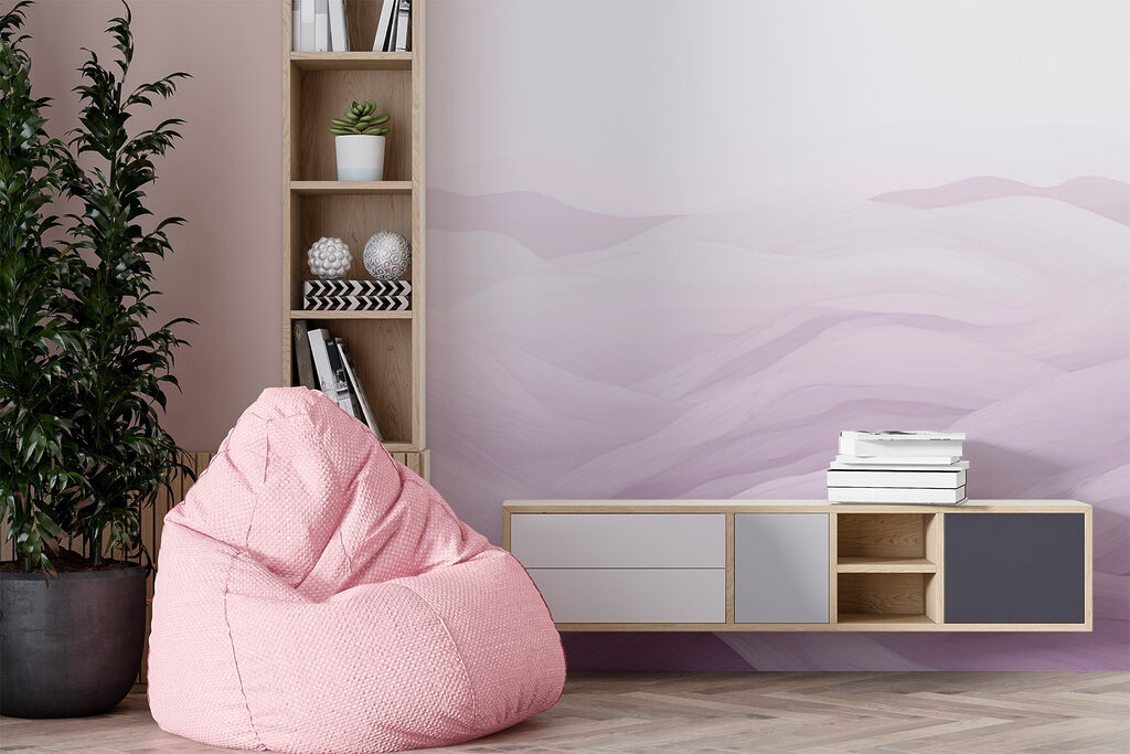 Golvende dalen in penseellagen — interieur 3