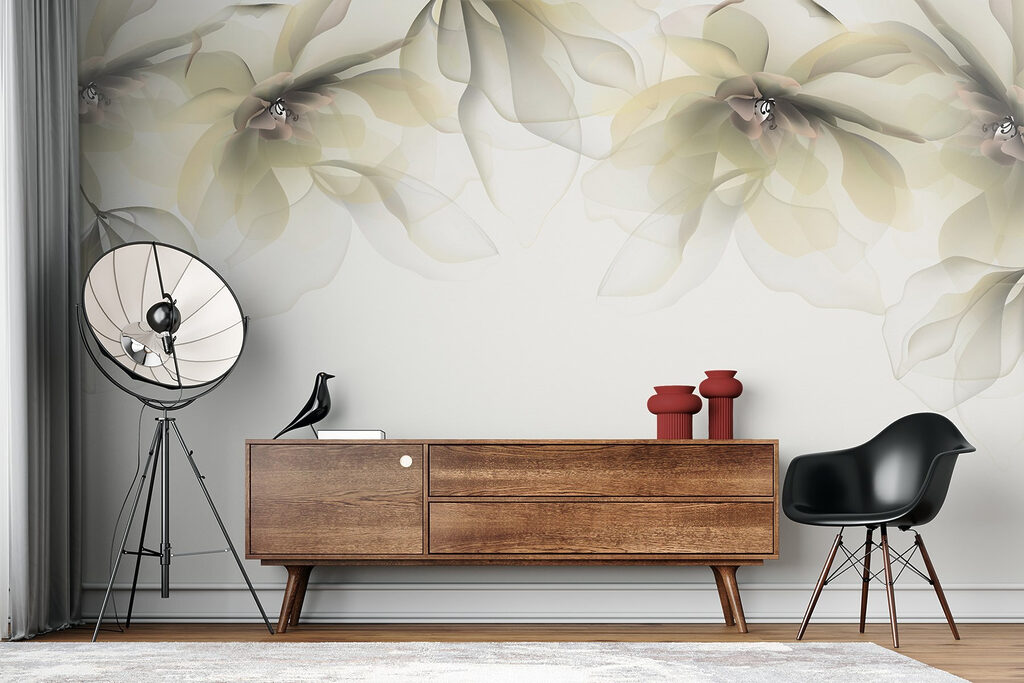 Bloemen vormen een luifel — interieur 2