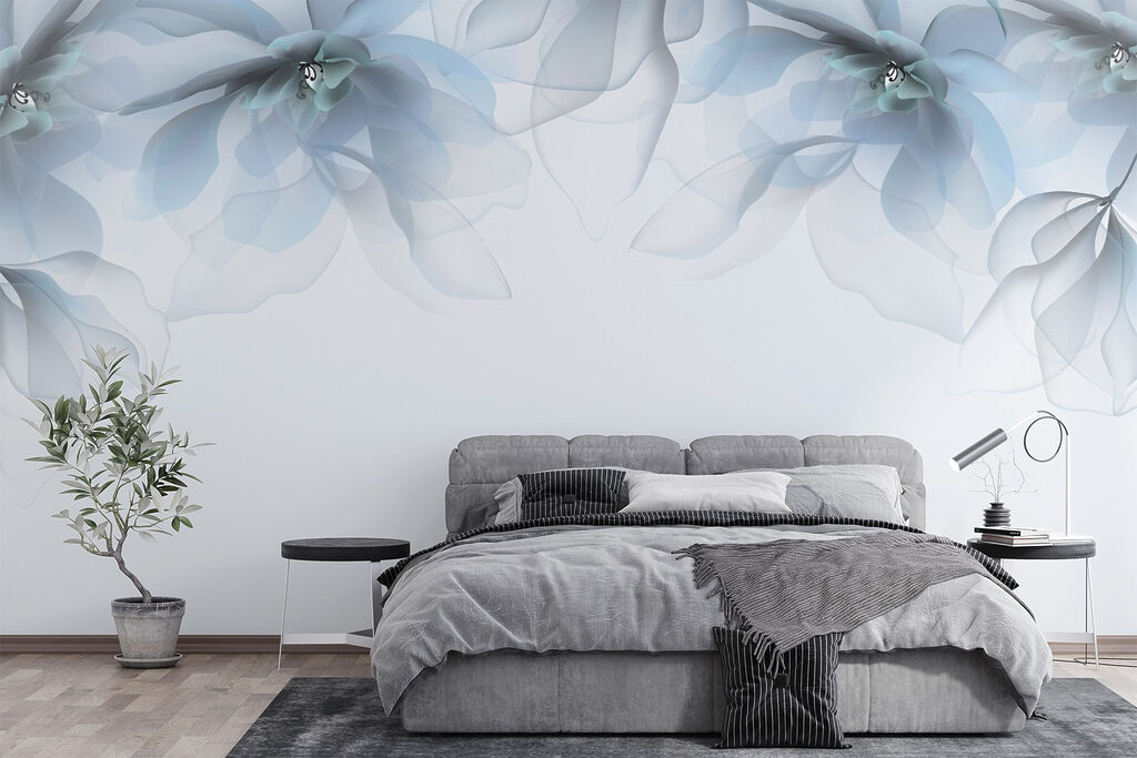 Bloemen vormen een luifel — interieur 1