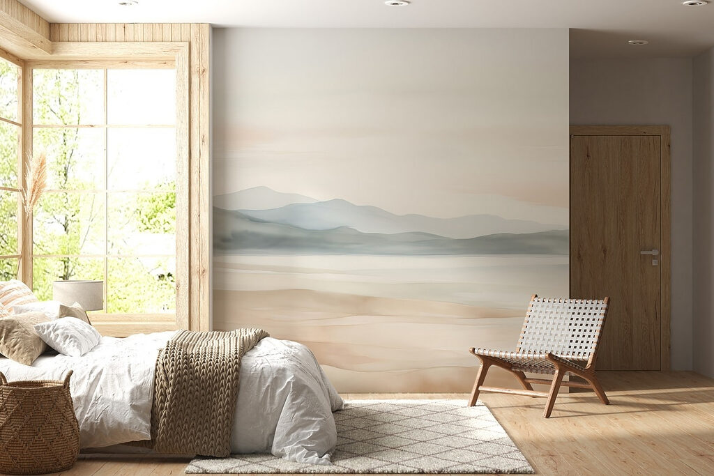 Meer voor grijsgroene heuvels — interieur 2