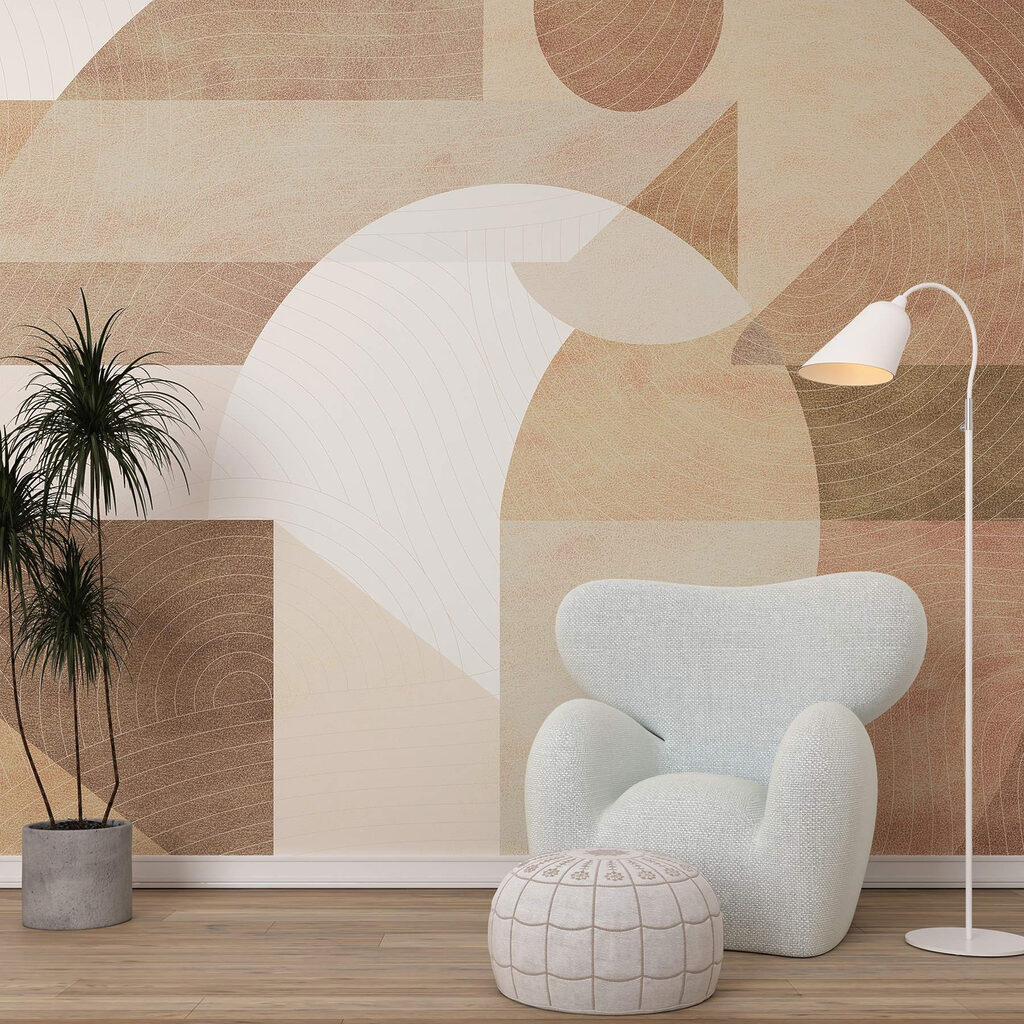 Warme geometrie in vlechtlijnen — interieur 4