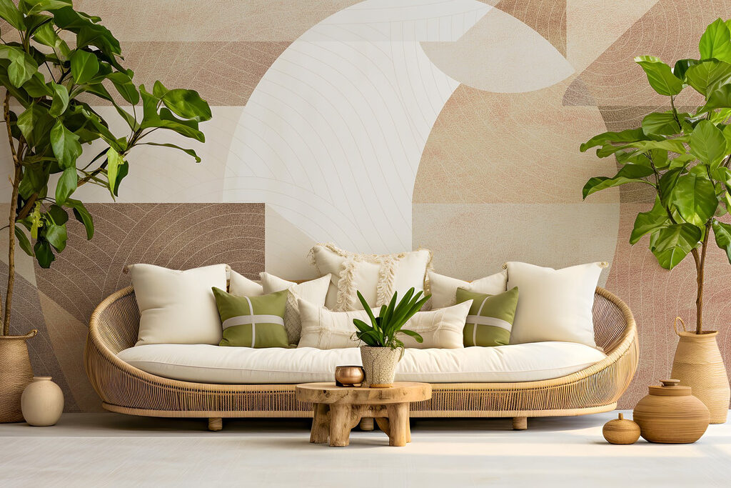 Warme geometrie in vlechtlijnen — interieur 5