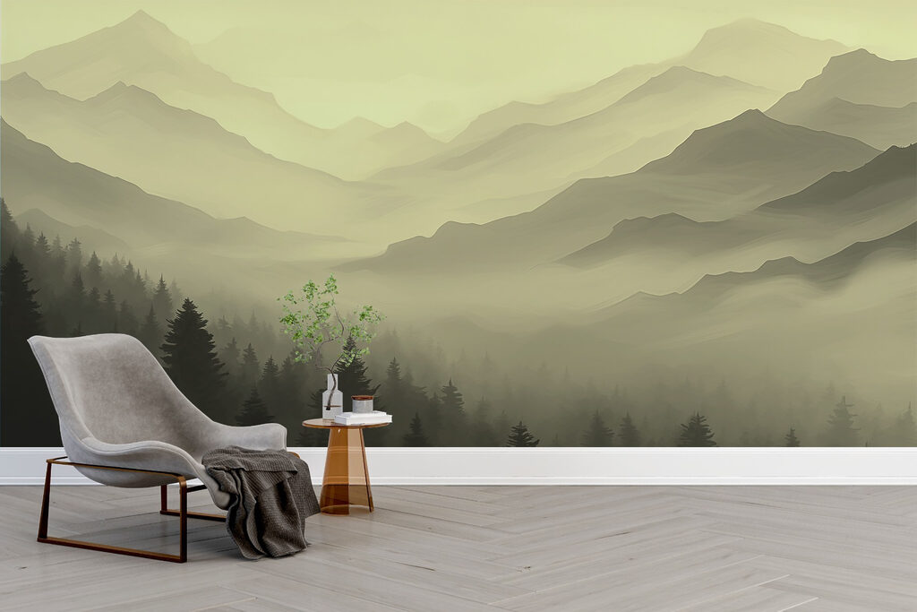 Dennen tussen bergschaduwen — interieur 2