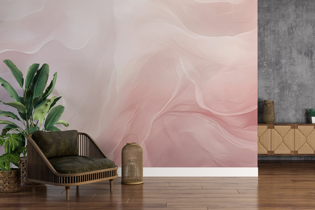 Roze lagen met aders — interieur 2