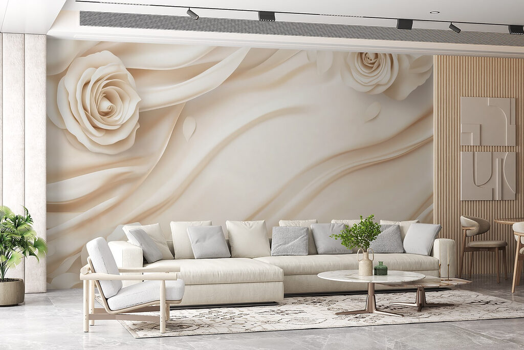 Rozen langs witte welvingen — interieur 4