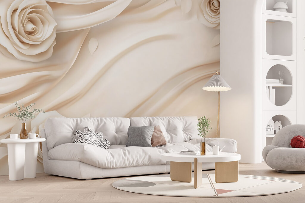 Rozen langs witte welvingen — interieur 5
