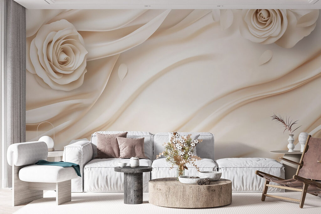Rozen langs witte welvingen — interieur 6
