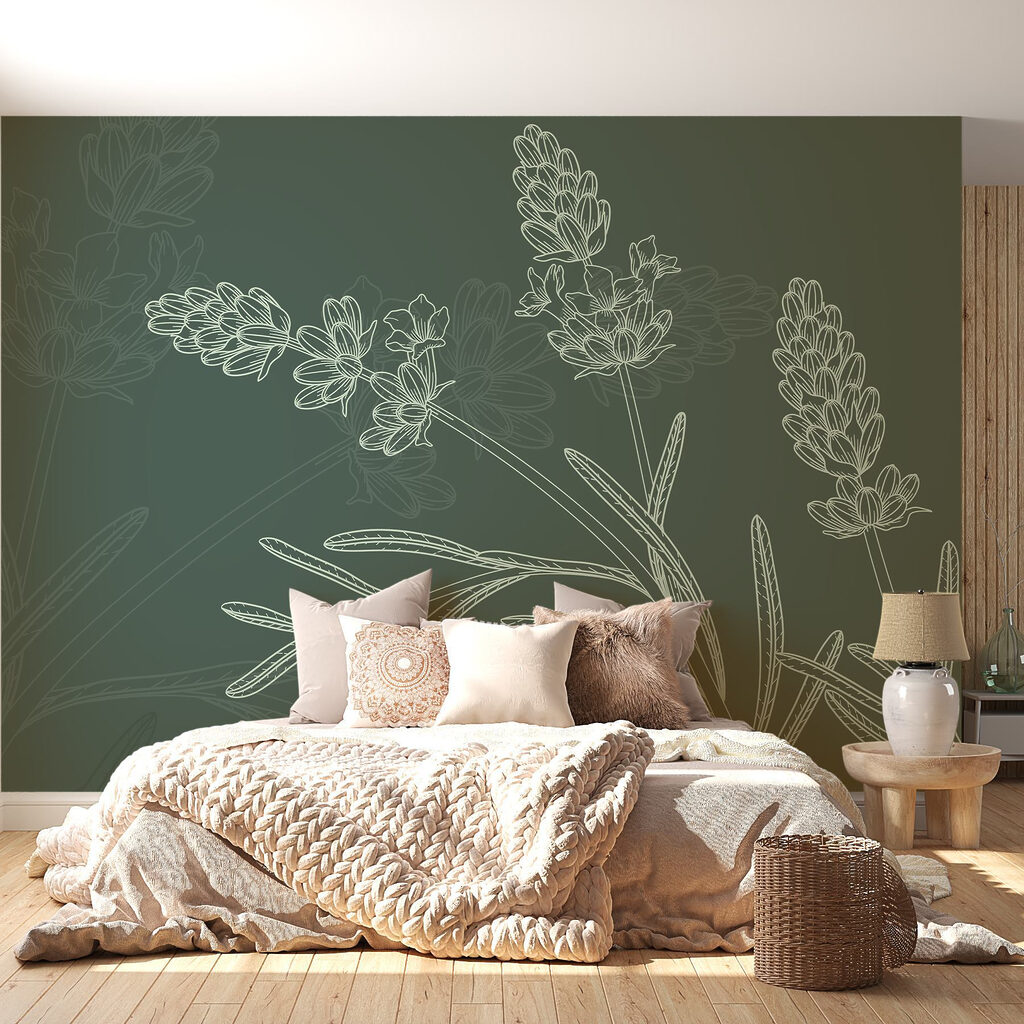 Tekening van een plant — interieur 1