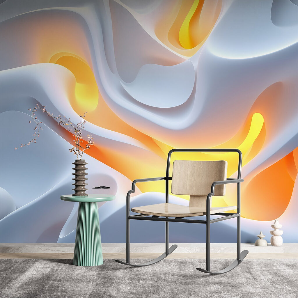 Witte holtes, warme gloed — interieur 2