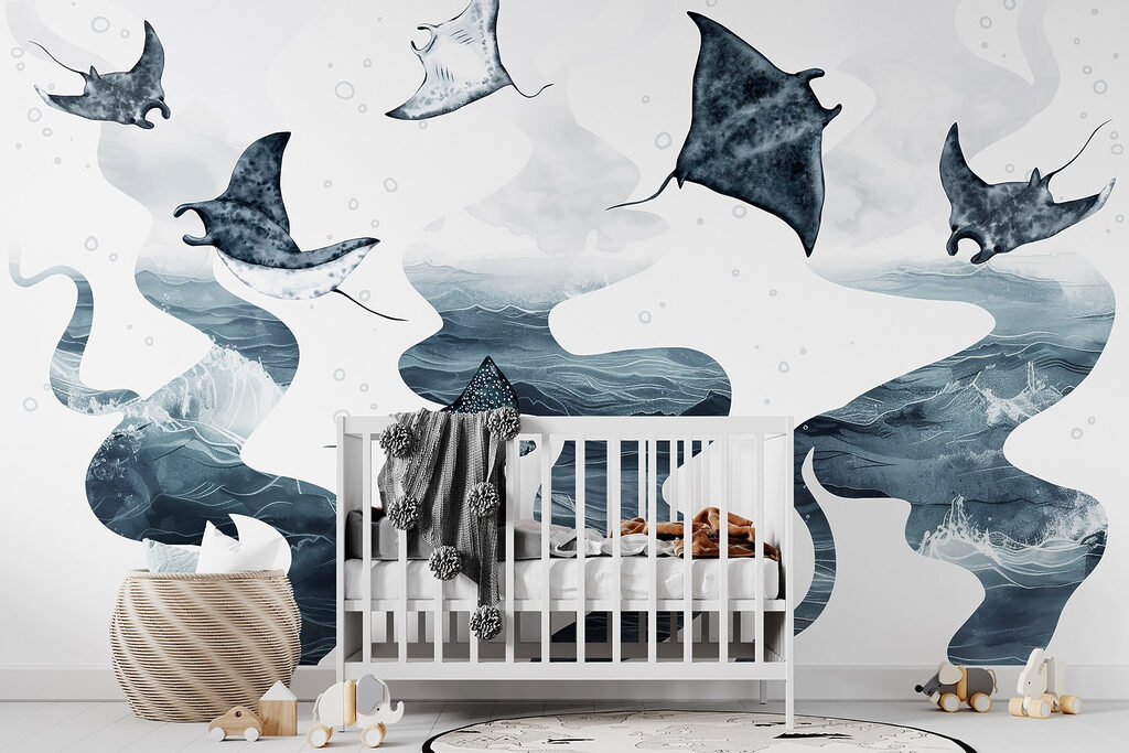 Roggen boven vloeiende banen — interieur 3