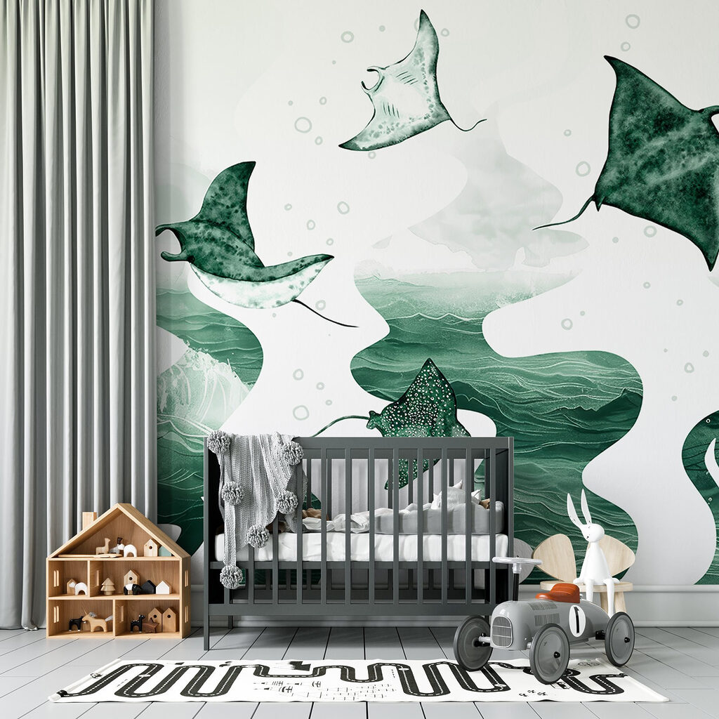 Roggen boven vloeiende banen — interieur 3
