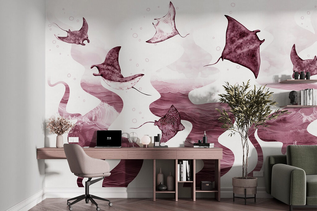 Roggen boven vloeiende banen — interieur 4