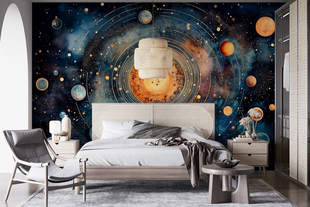 Zon tussen de planeten — interieur 1