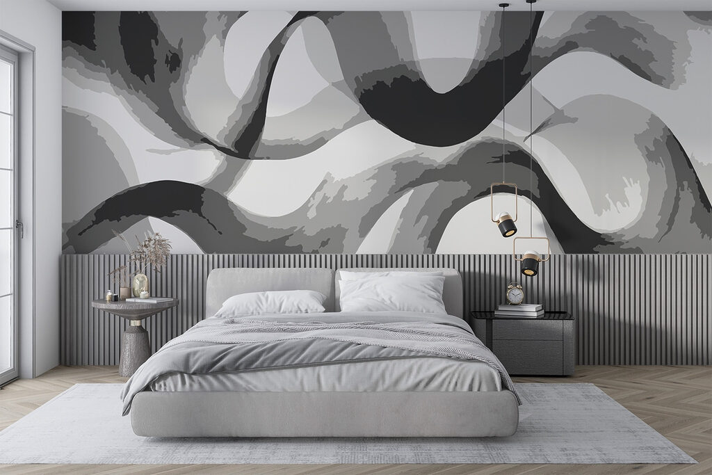 Zwarte banen in beweging — interieur 1