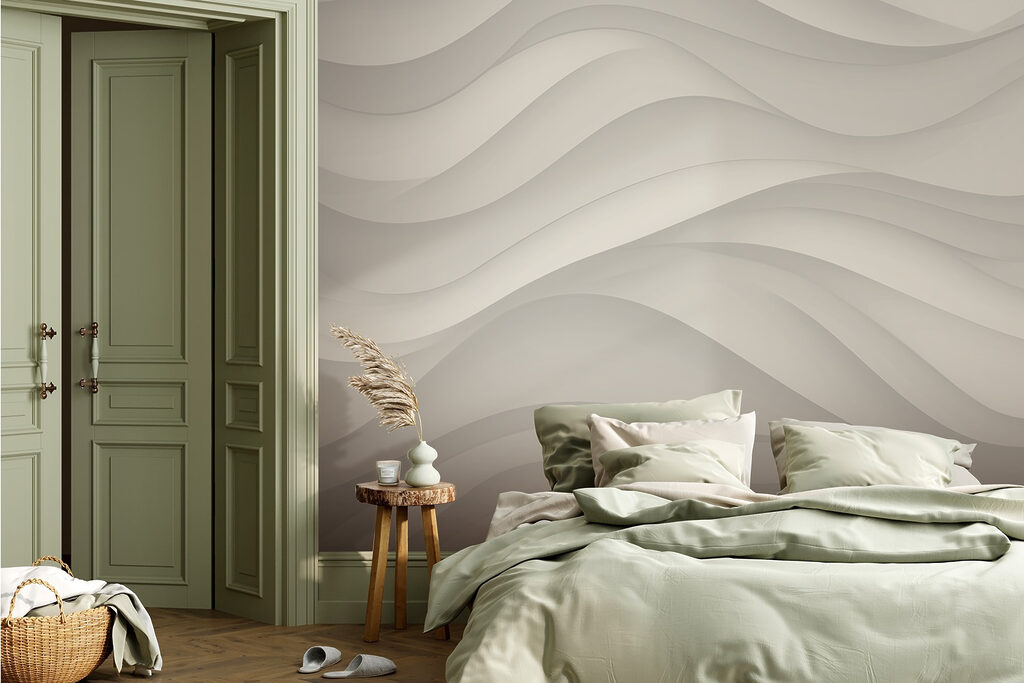 Witte golven ontvouwen zich — interieur 1