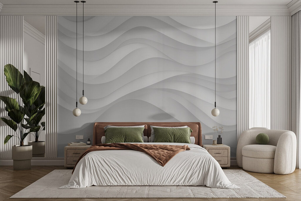 Witte golven ontvouwen zich — interieur 2