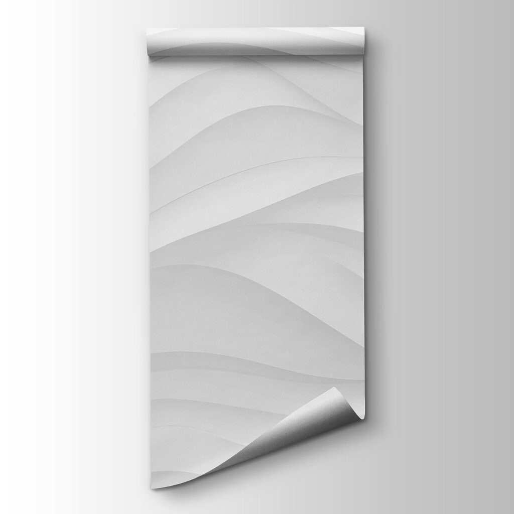 Witte golven ontvouwen zich — productweergave