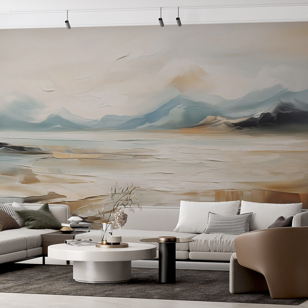 Stille kust in penseelstreken — interieur 1