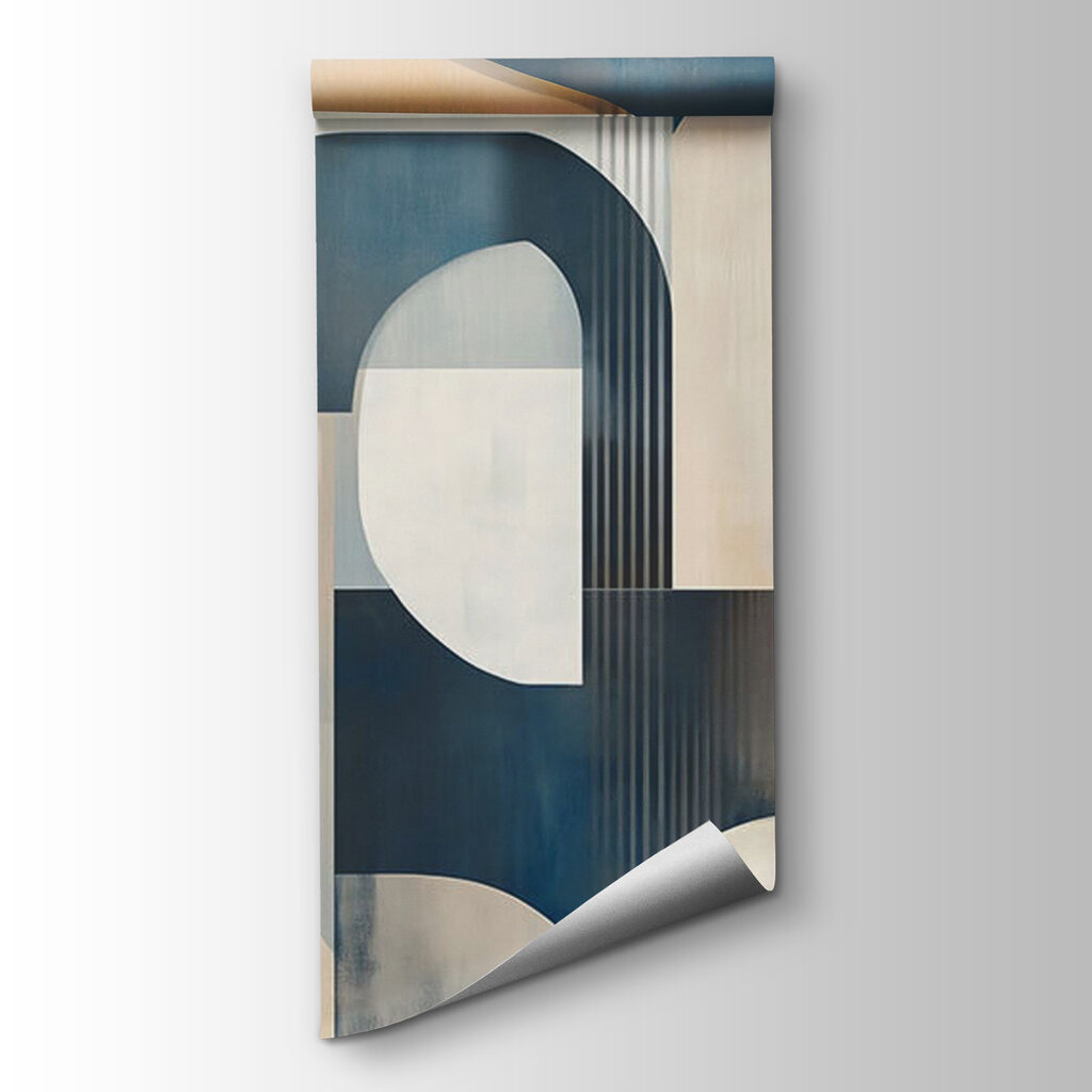 Blauwe en gouden bogen — productweergave