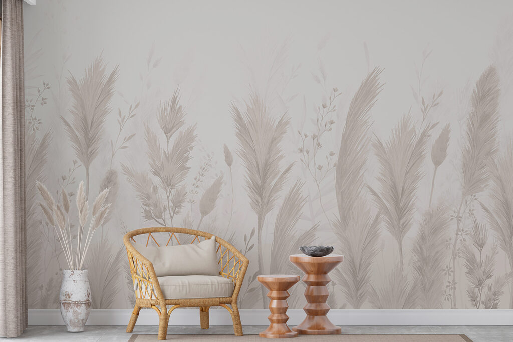 Sierlijk blad in zachte tinten — interieur 3
