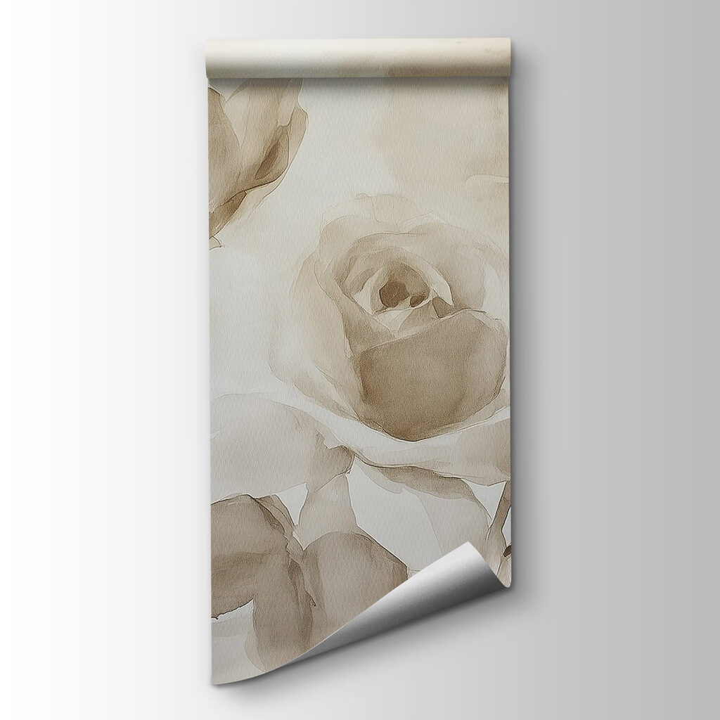 Drie rozen in sepia — productweergave