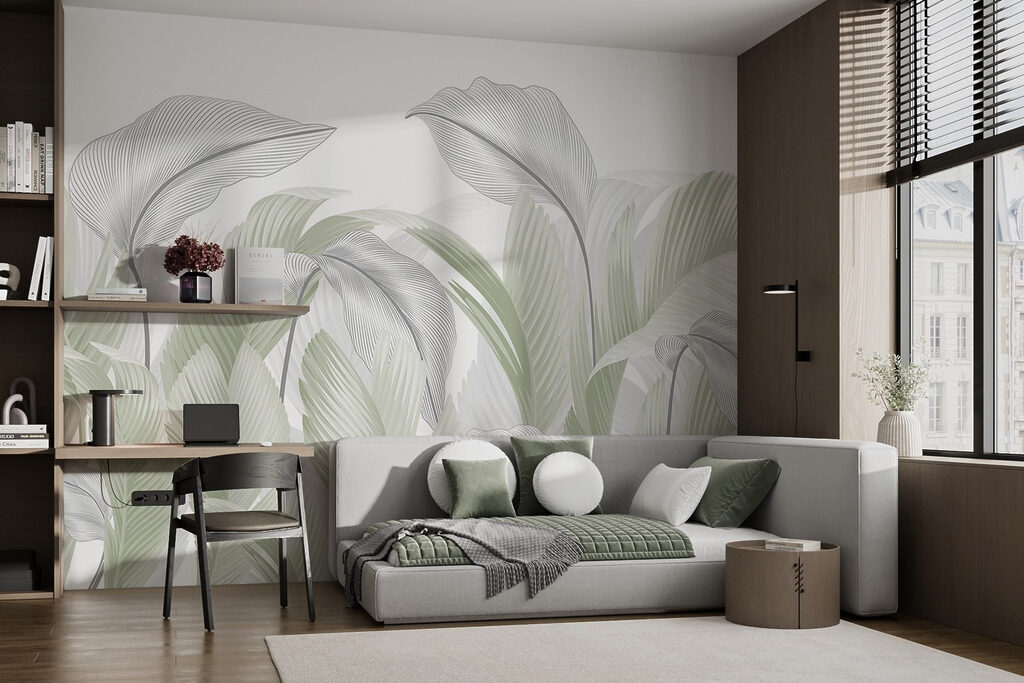 Bleke bladeren, fijne nerven — interieur 1