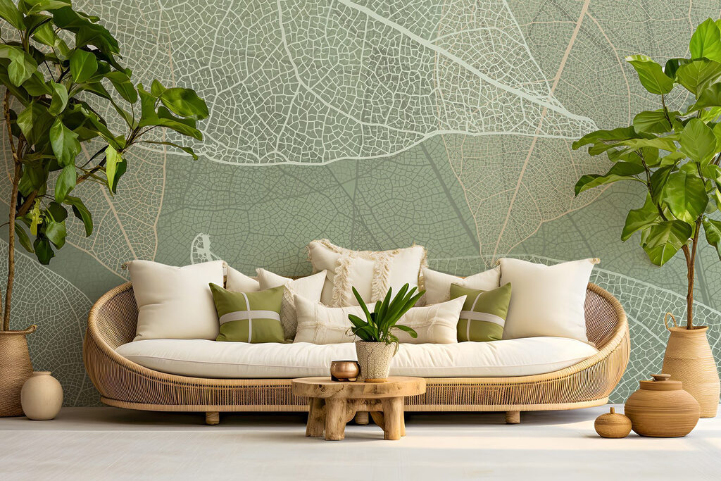 Delicate patronen van het ontwerp van de natuur’s — interieur 4
