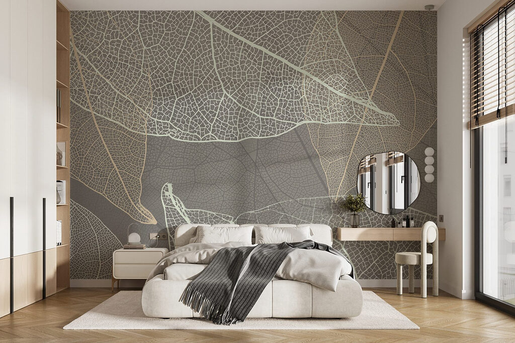 Delicate patronen van bladnerven — interieur 1