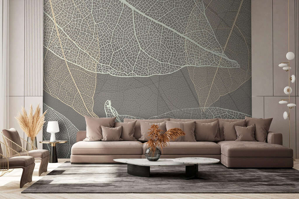 Delicate patronen van bladnerven — interieur 2