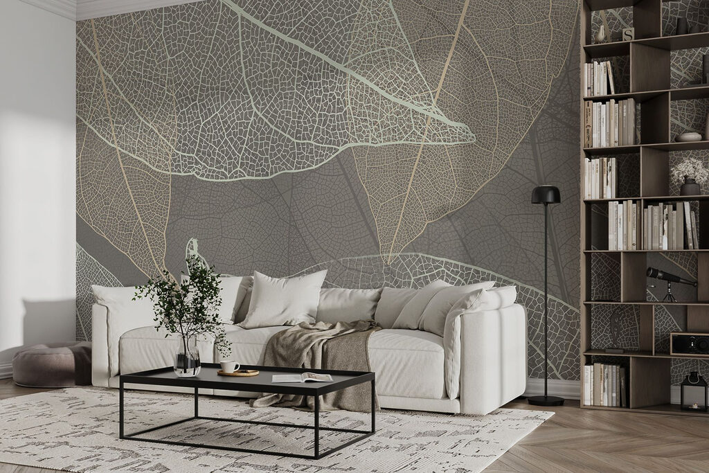 Delicate patronen van bladnerven — interieur 3