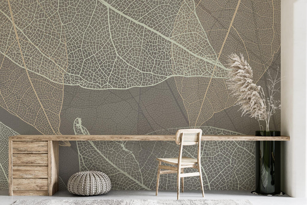 Delicate patronen van bladnerven — interieur 6