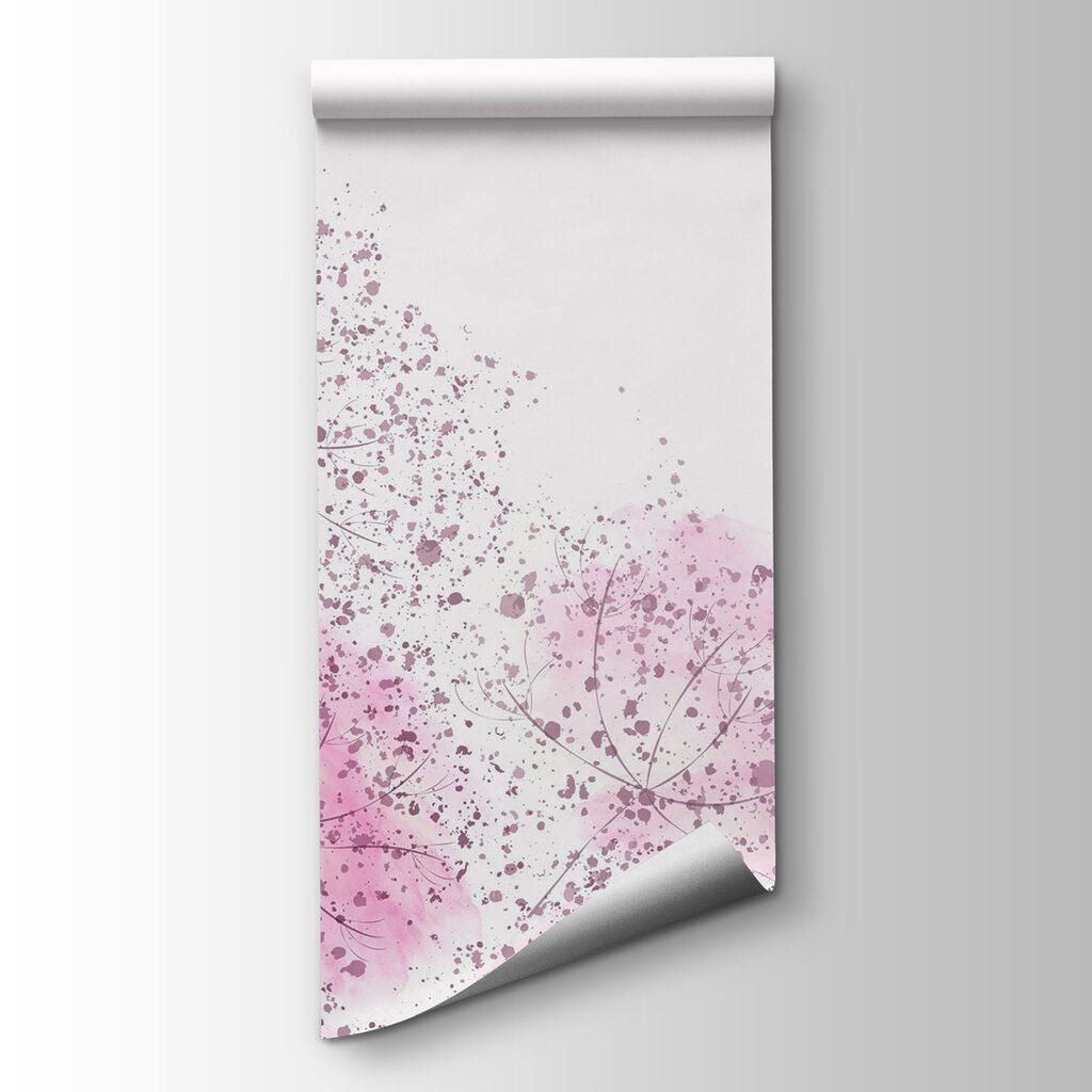 Roze zaadpluis met schittering — productweergave