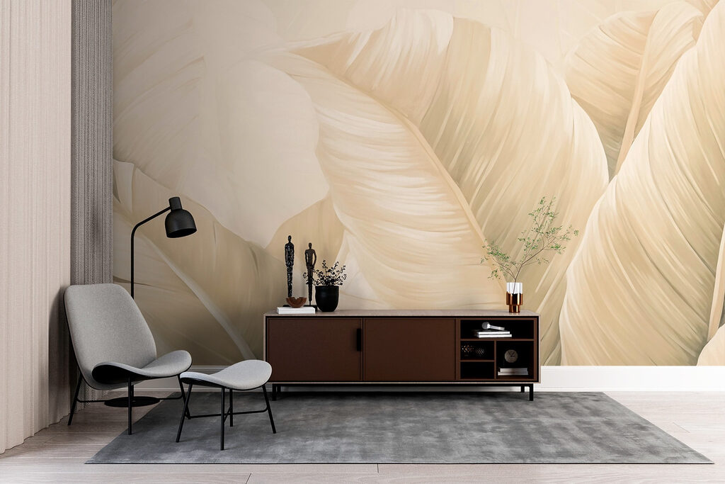 Licht blad van dichtbij — interieur 3
