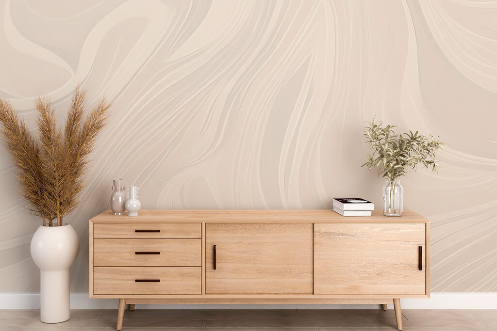 Fijne lijnen vormen golven — interieur 2