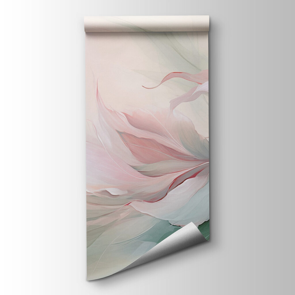 Bloemen stromen door pastel — productweergave