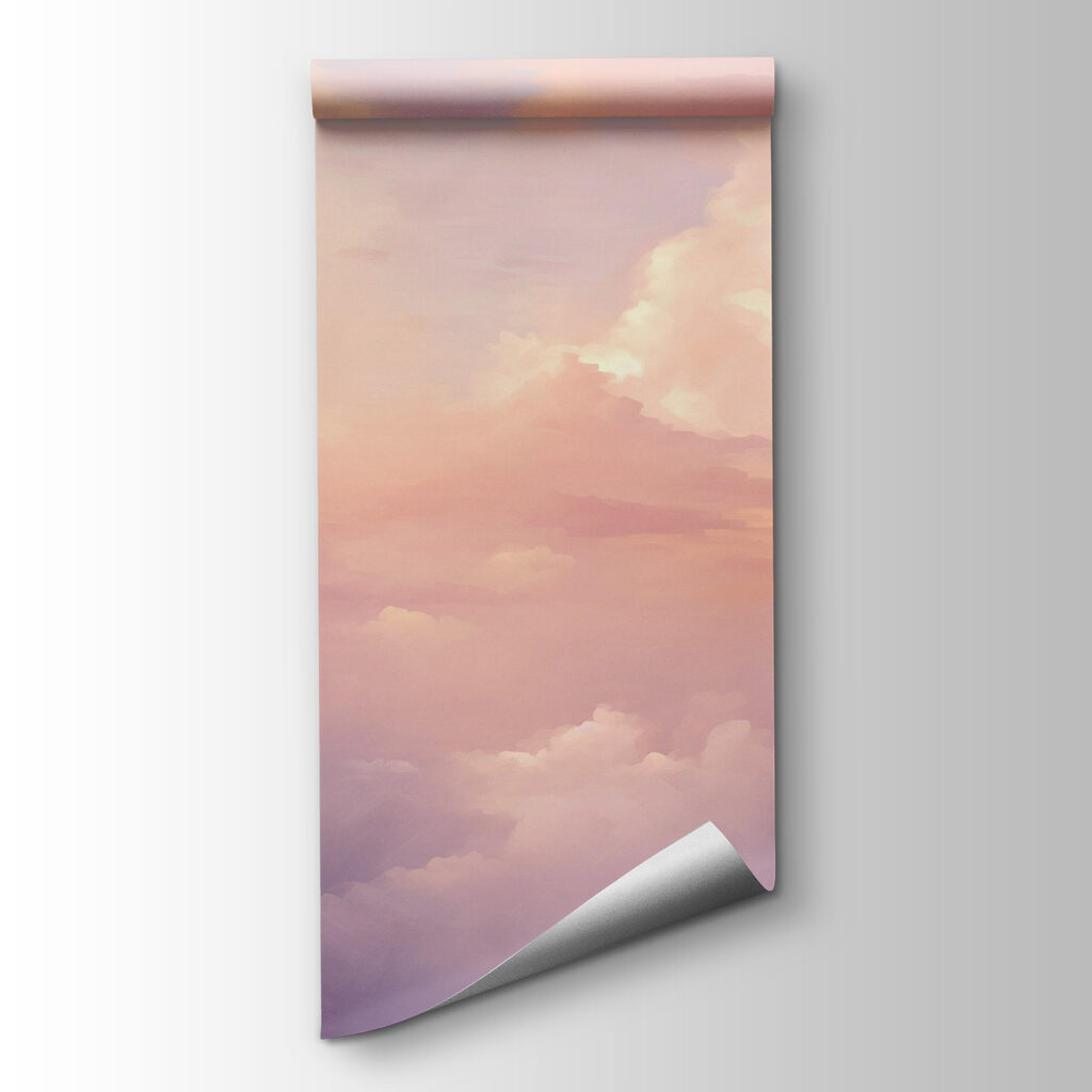Pastelwolken boven de horizon — productweergave