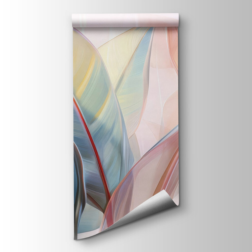 Bladeren in glanzend pastel — productweergave