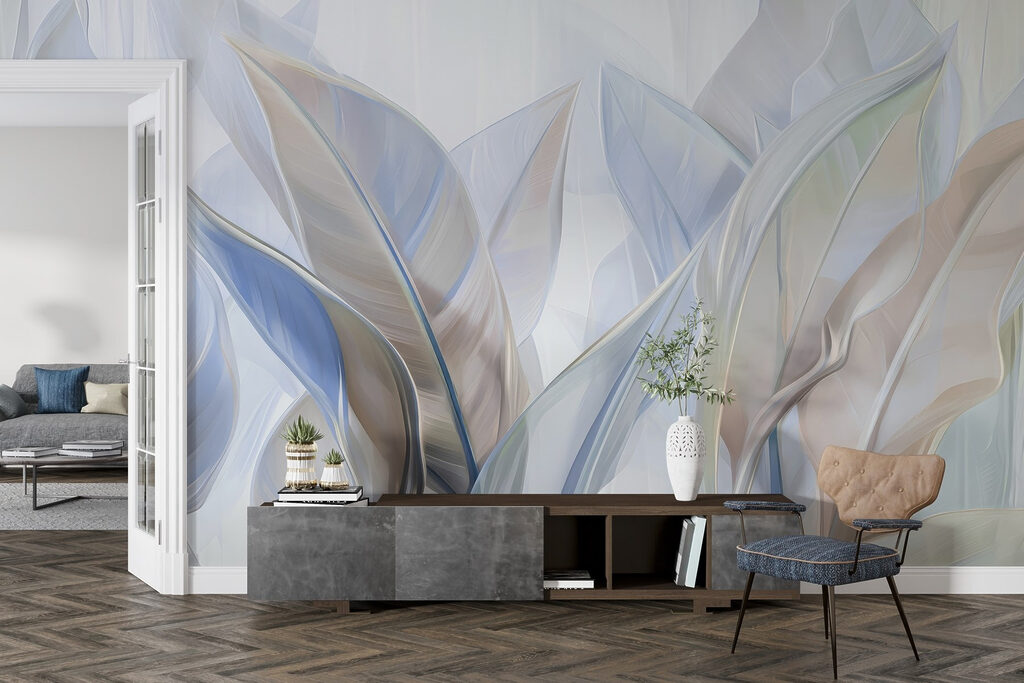 Lange bladeren met goudnerven — interieur 3