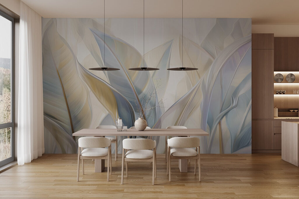 Lange bladeren met goudnerven — interieur 3