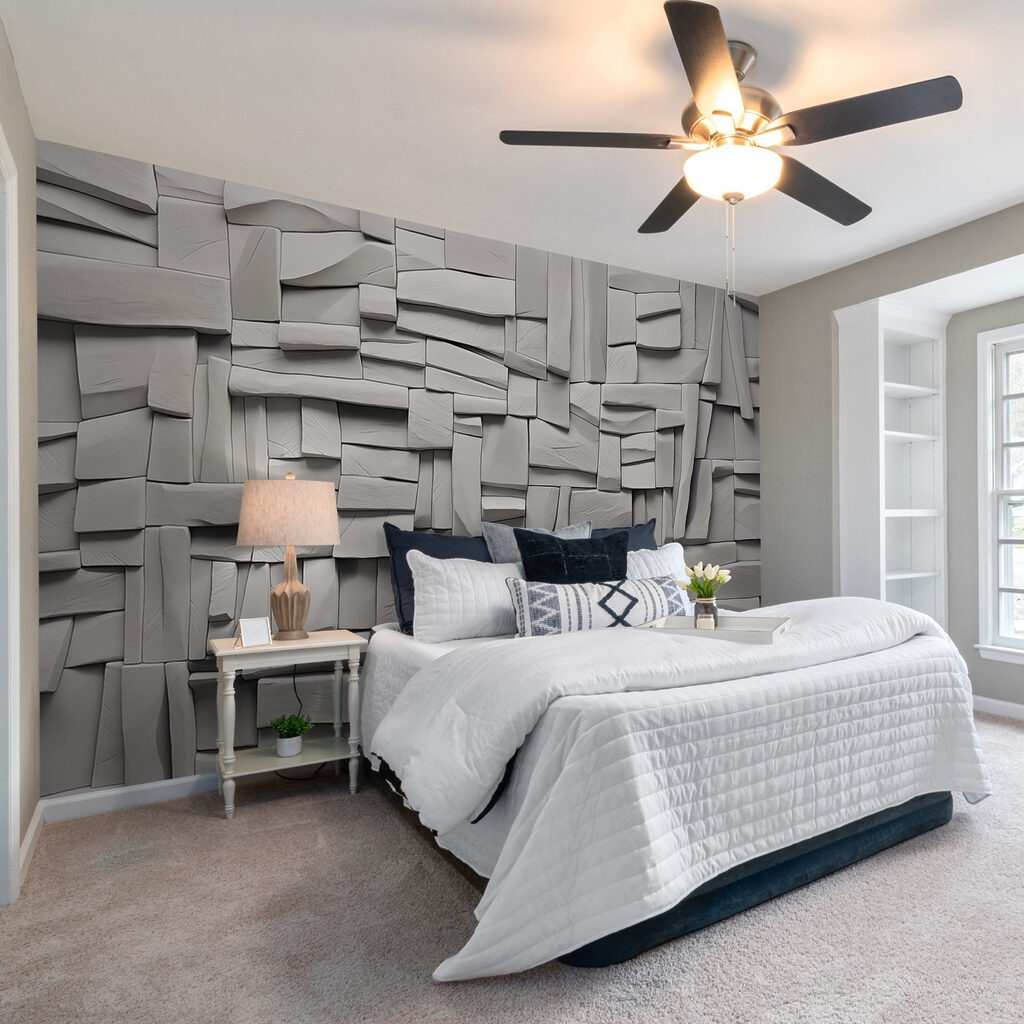 Witte vlakken over elkaar — interieur 1