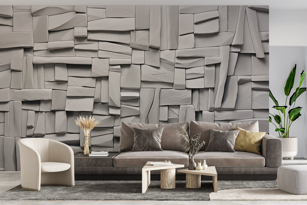 Witte vlakken over elkaar — interieur 2