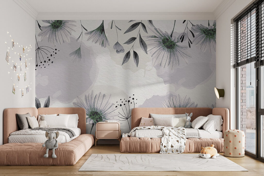 Fijne bloemen langs randen — interieur 2
