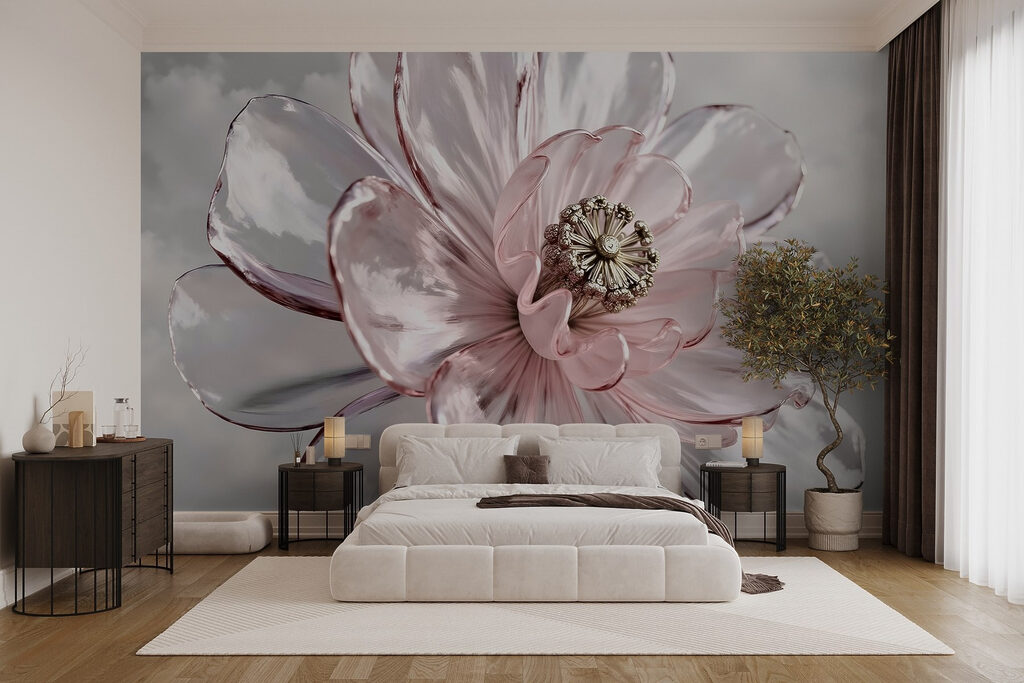 Bloem met glanzende blaadjes — interieur 1
