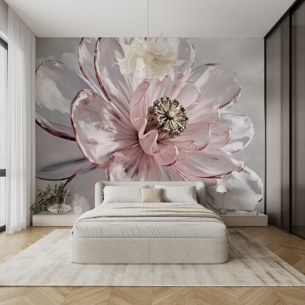 Bloem met glanzende blaadjes — interieur 2